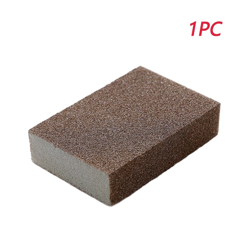 Magic Sponge Eraser Emery Sponge with Handle Kitchen Cleaning Brush Rust Remover Brush Descaling Clean Rub Kitchen Gadget Tools